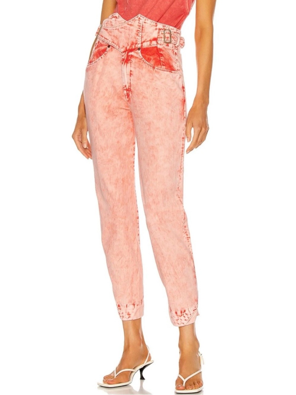 NOAM x REVOLVE Aston Pant in Frosted Melon
